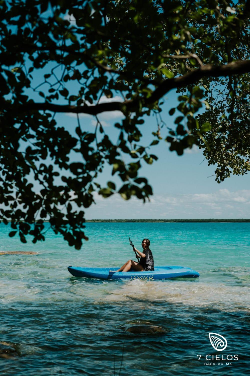 7 Cielos Bacalar. Exterior photo