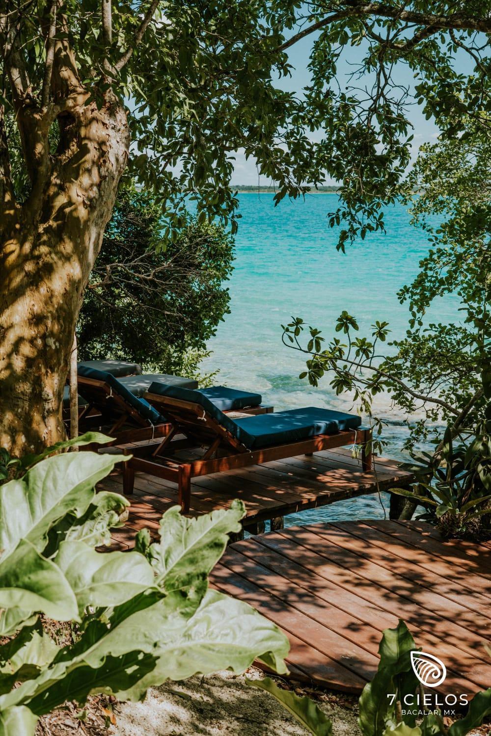 7 Cielos Bacalar. Exterior photo