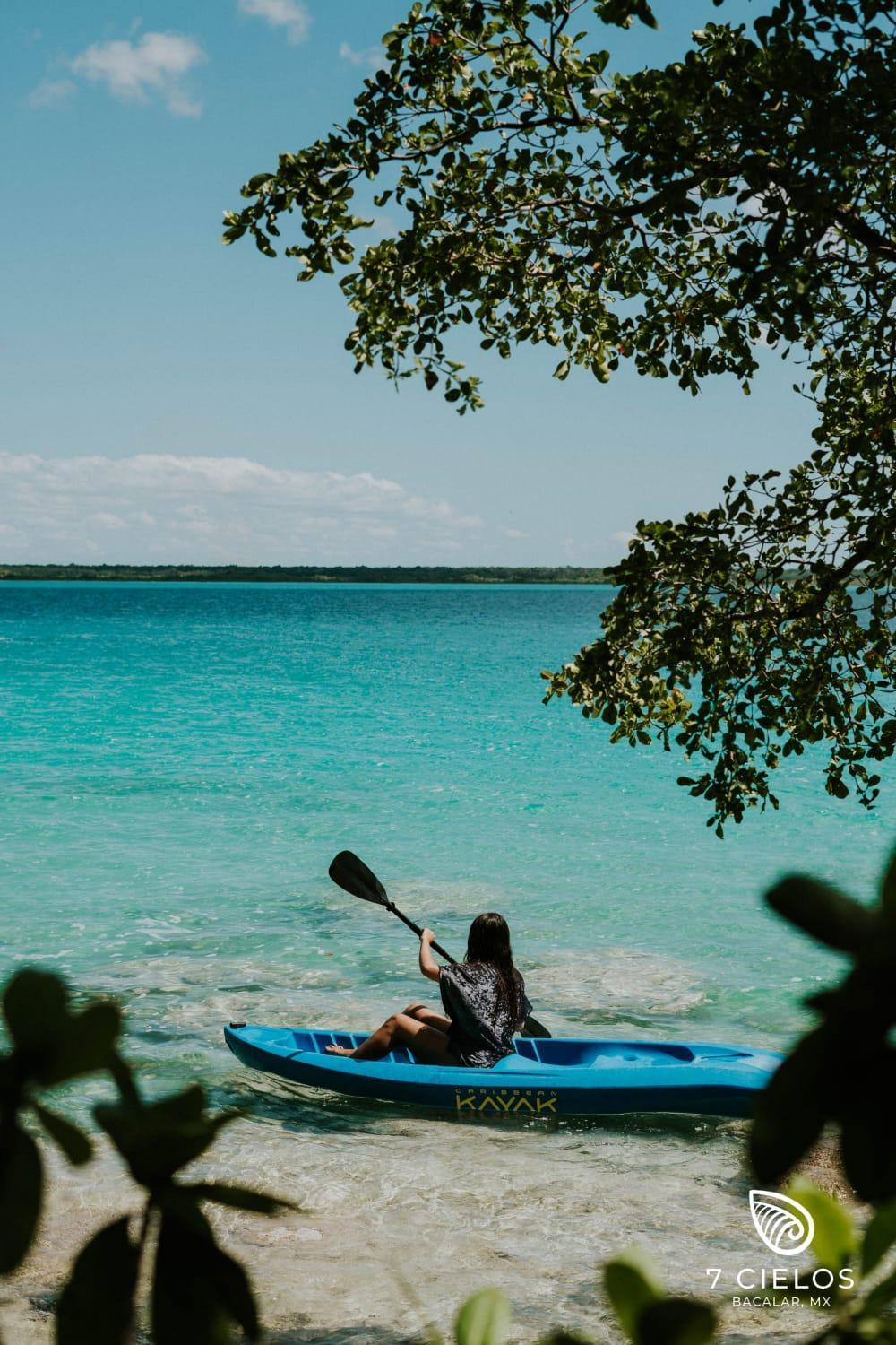 7 Cielos Bacalar. Exterior photo