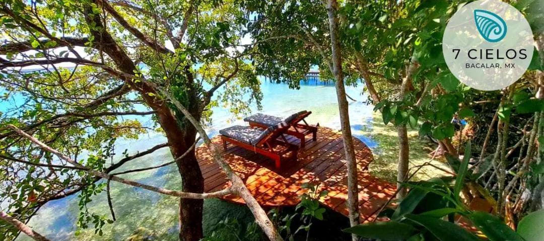 7 Cielos Bacalar. Exterior photo