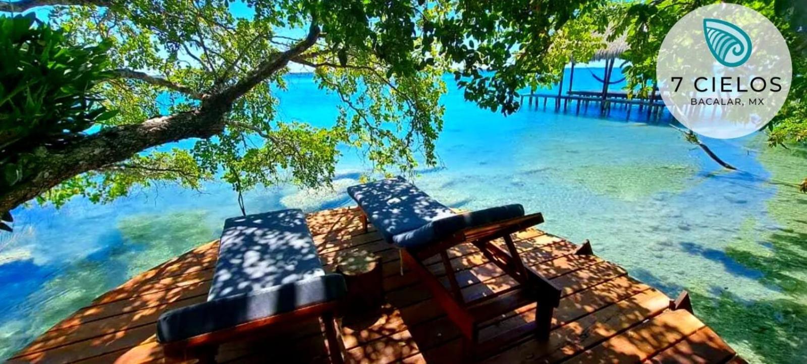 7 Cielos Bacalar. Exterior photo