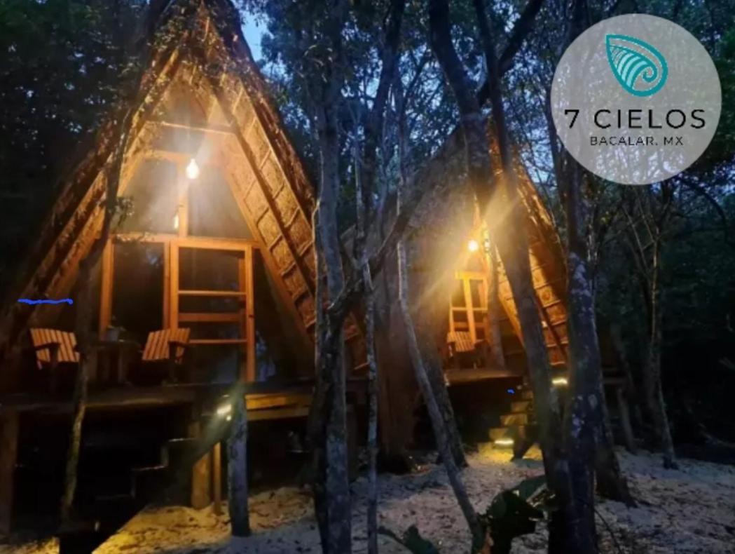 7 Cielos Bacalar. Exterior photo
