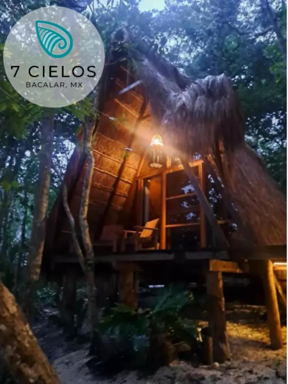 7 Cielos Bacalar. Exterior photo