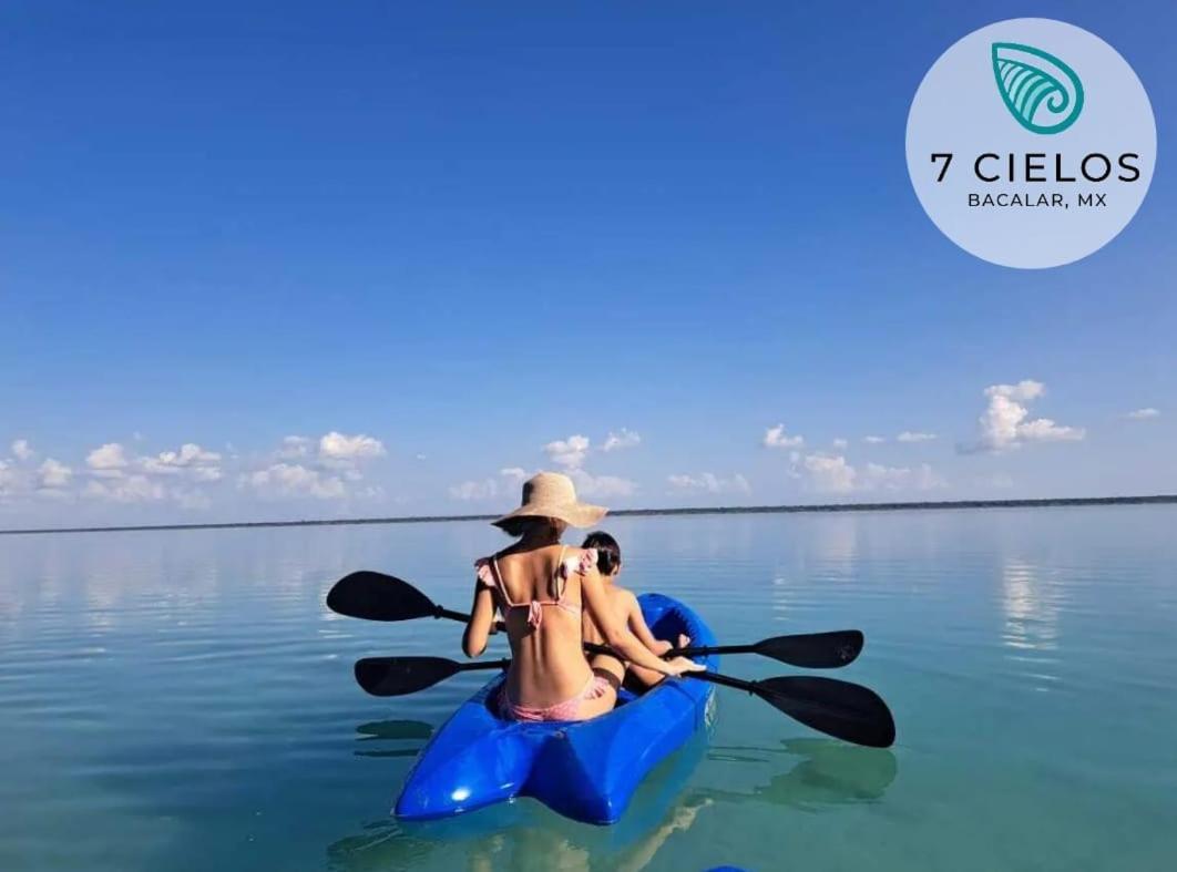 7 Cielos Bacalar. Exterior photo