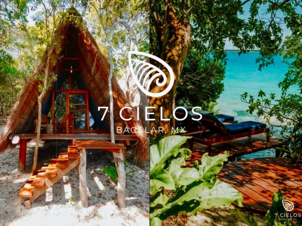 7 Cielos Bacalar. Exterior photo