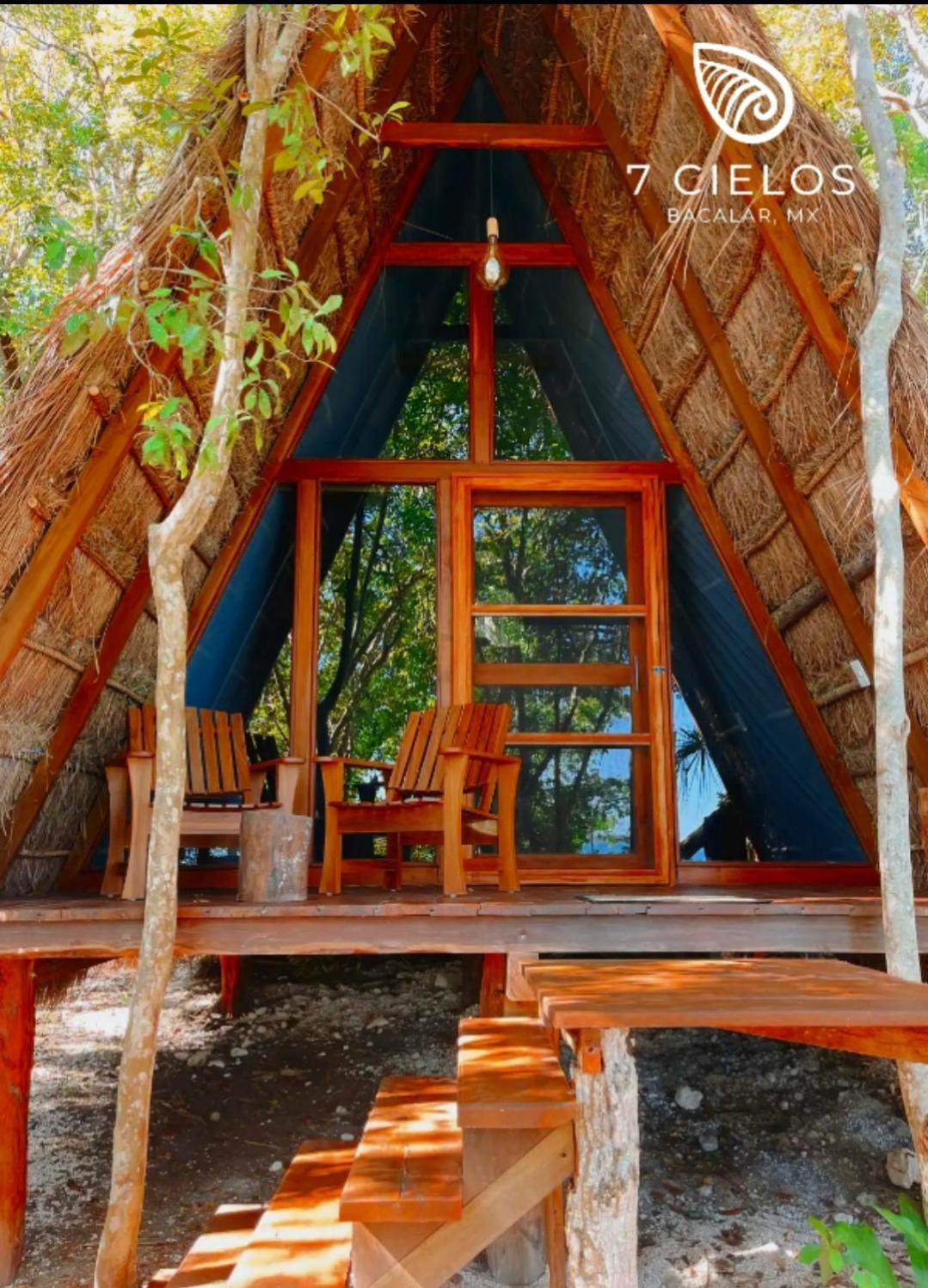 7 Cielos Bacalar. Exterior photo