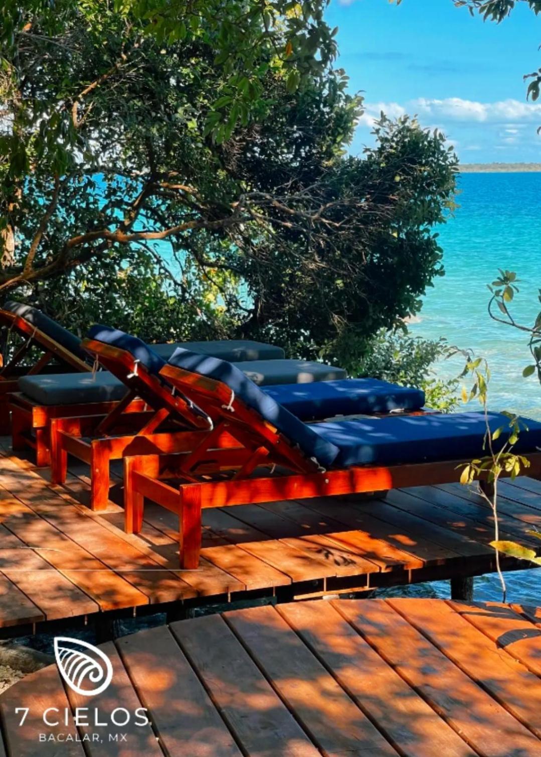 7 Cielos Bacalar. Exterior photo