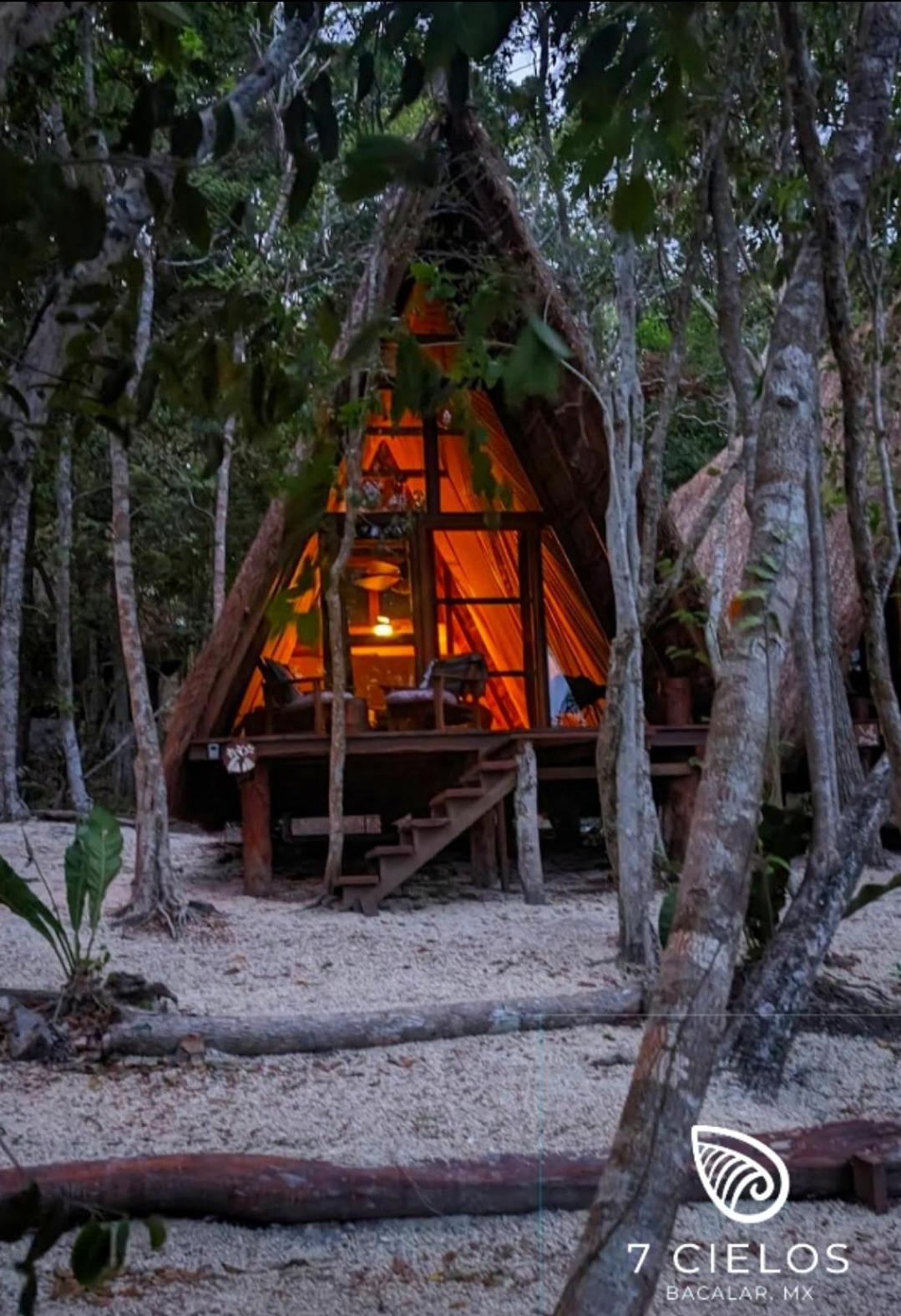 7 Cielos Bacalar. Exterior photo