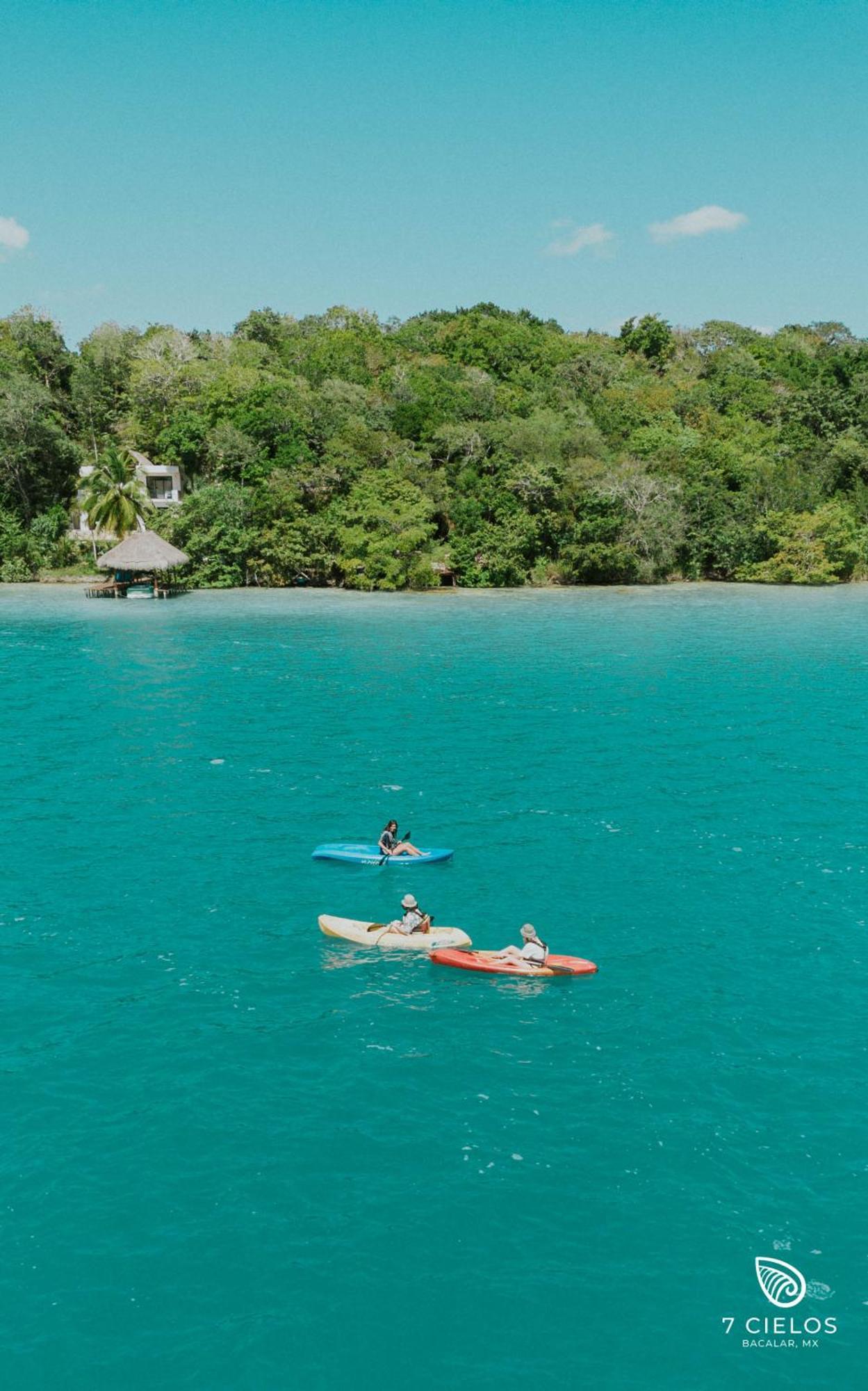 7 Cielos Bacalar. Exterior photo