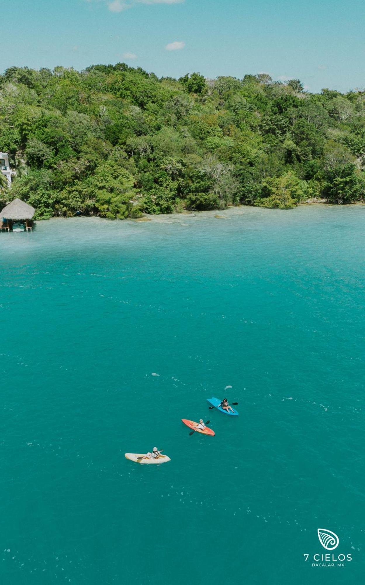 7 Cielos Bacalar. Exterior photo
