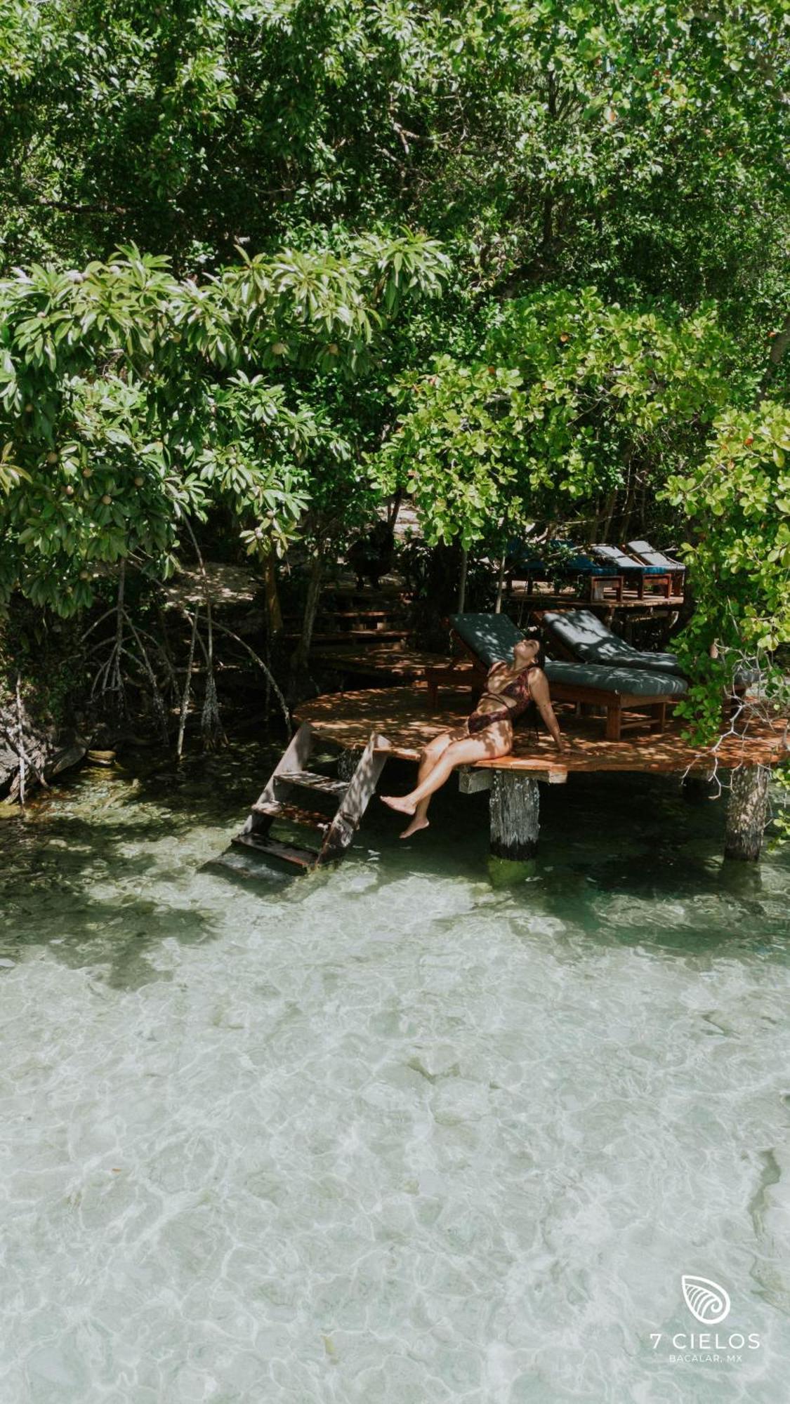7 Cielos Bacalar. Exterior photo