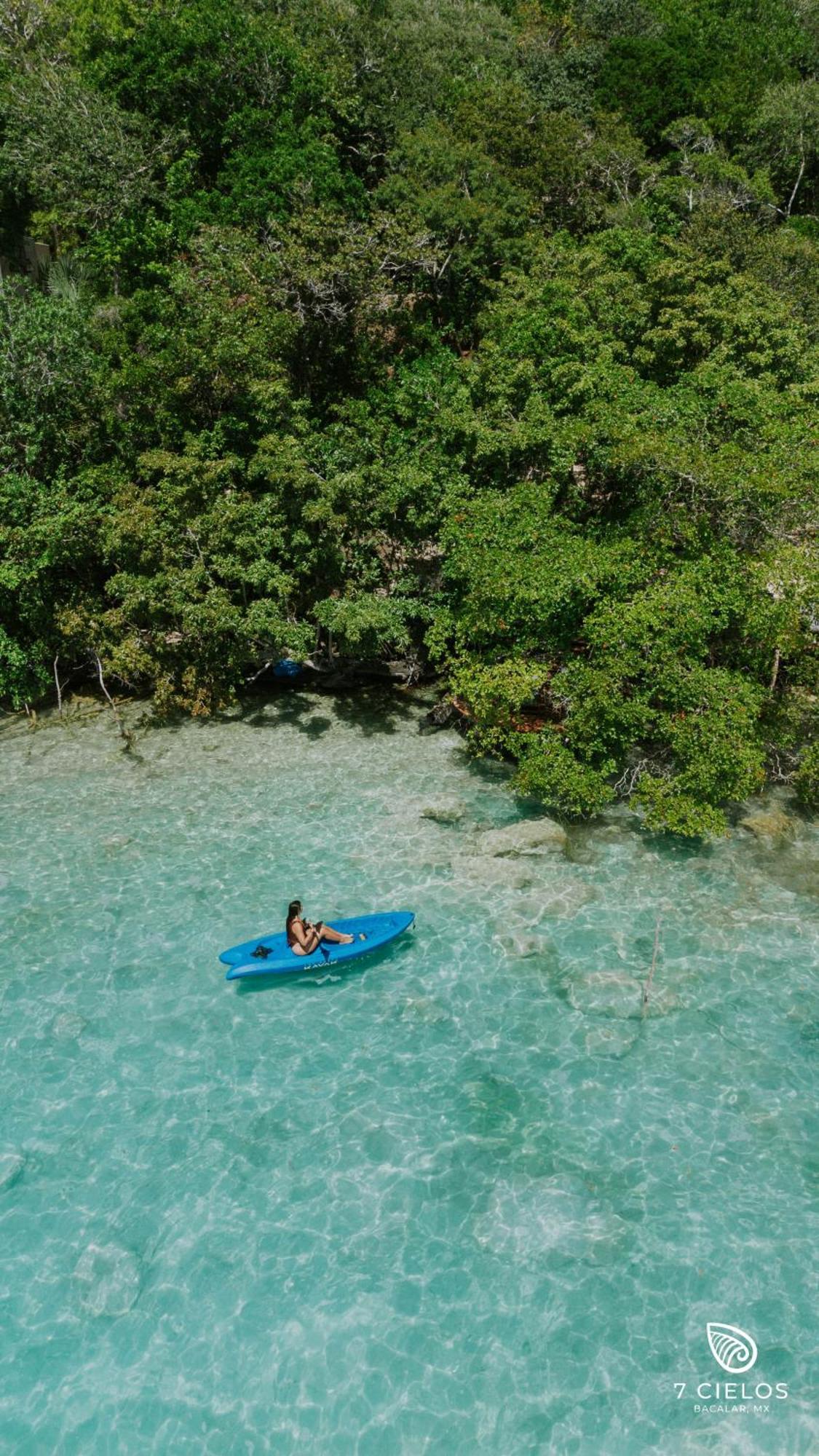 7 Cielos Bacalar. Exterior photo