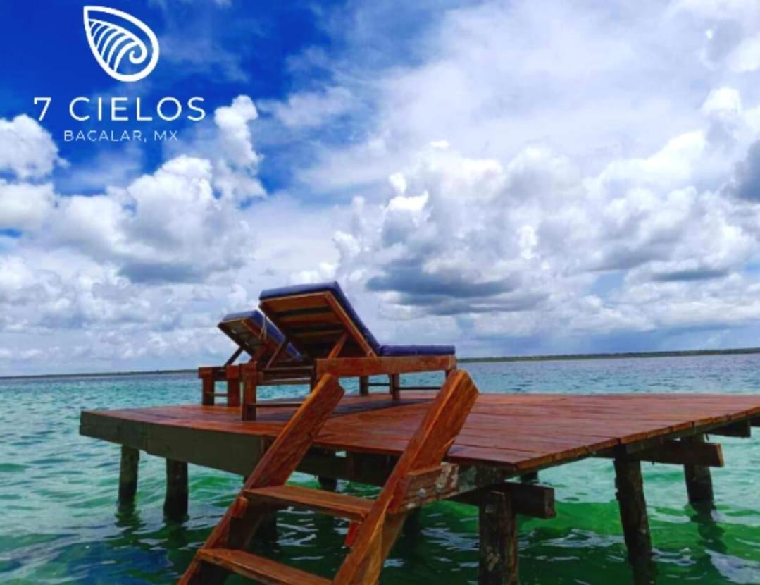 7 Cielos Bacalar. Exterior photo