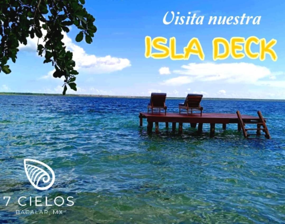 7 Cielos Bacalar. Exterior photo
