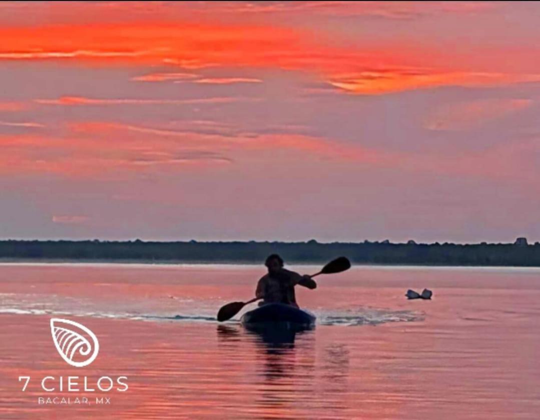 7 Cielos Bacalar. Exterior photo