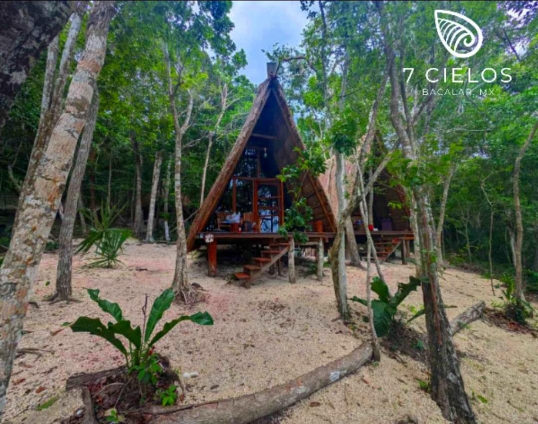 7 Cielos Bacalar. Exterior photo