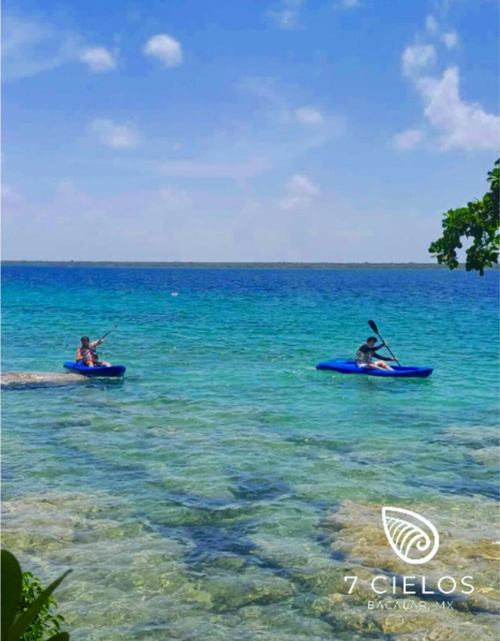 7 Cielos Bacalar. Exterior photo
