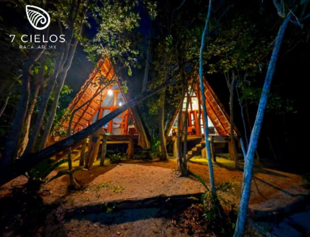 7 Cielos Bacalar. Exterior photo