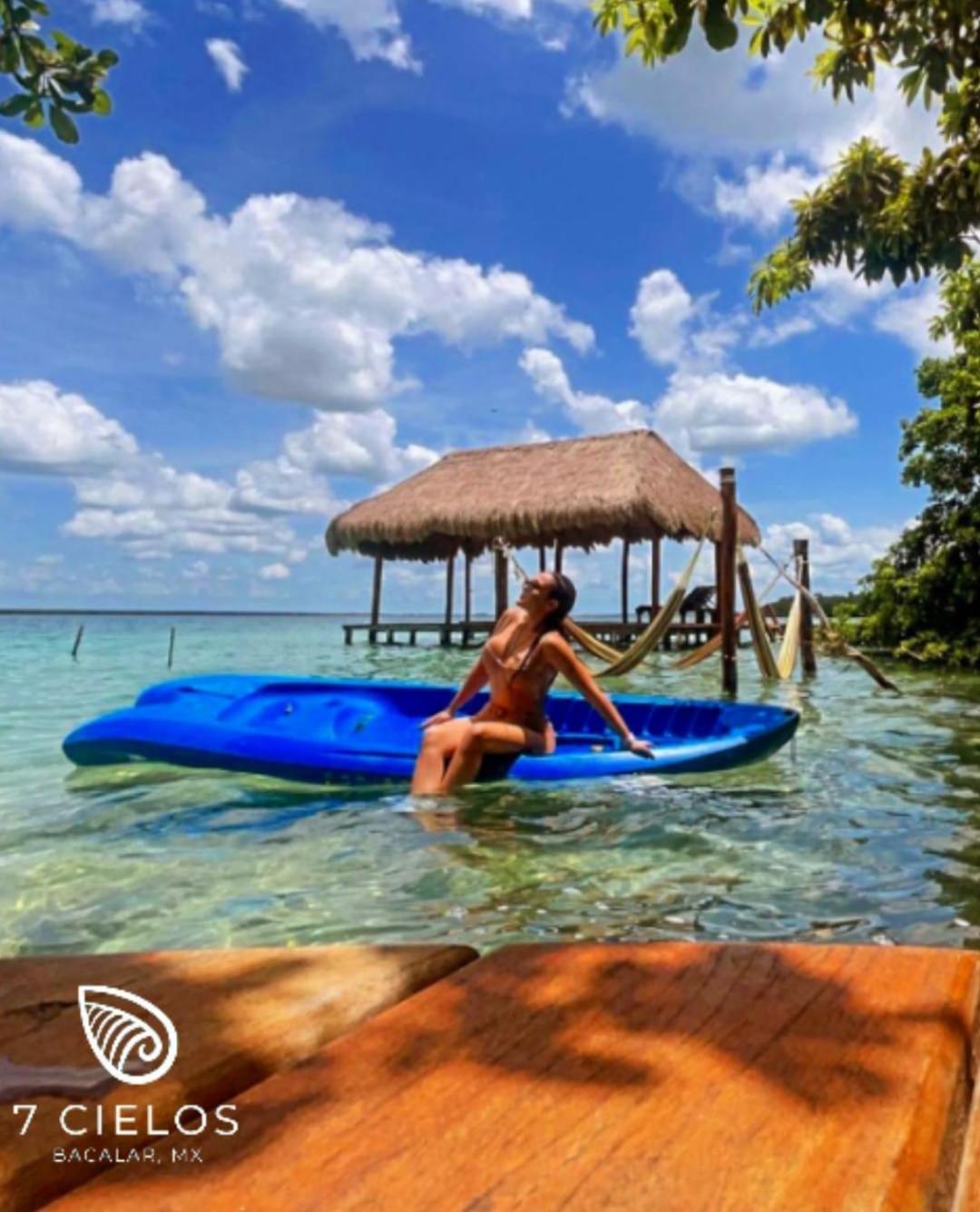 7 Cielos Bacalar. Exterior photo